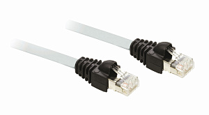 Eth каб, 1м 2 rj45,связь 2 quant eth head и (eth crp, noc-dio, noc-ctrl) в шасси Schneider Electric. Вид 1