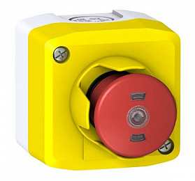 Пост кнопочный аварийн.ост. кр.кнопка xalfkt64451 Schneider Electric. Вид 1