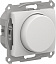 Светорегулятор повор-нажим,LED, RC, 315Вт, мех. (белый) Glossa Systeme Electric. Вид 1.