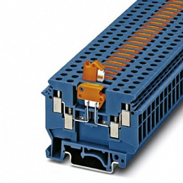 UDK 4-MTK-P/P BU Клеммы с ножевыми размыкателями Phoenix Contact. Вид 1