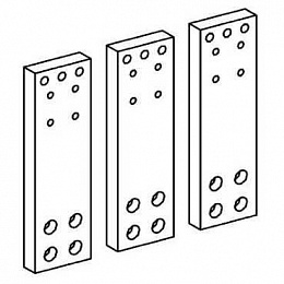 Запчасти для nw:3p 08/16 передн.присоед.стац. комплект 3_коннект. Schneider Electric. Вид 1