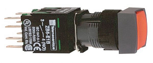 Кнопка 16мм красная xb6ca42b Schneider Electric. Вид 1