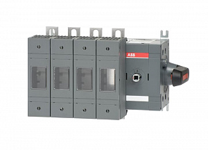 Рубильник OS125GDS40N2 без ручки под предохранители DIN-00 ABB. Вид 1