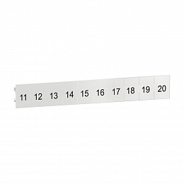 Aксессуар для твердотельного реле маркировка 11-20 Schneider Electric. Вид 1
