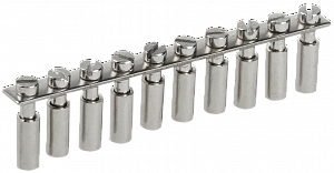 Перемычка центральная для КВИ-4мм2 10PIN (1упак- 10шт) ИЭК. Вид 1