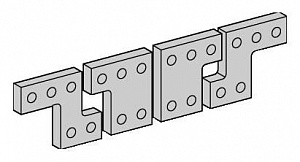 4p компл. 4шт полюсных расширителеи 630/1600 Schneider Electric. Вид 1