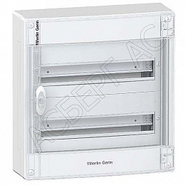 Щит навесной 1ряд/2рейки на 18 модулей 450х426х145 IP40 (в сборе) PRAGMA Schneider Electric. Вид 1