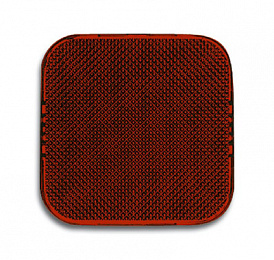 2526-12 Линза красная для светового сигнализатора, серия Busch-Duro 2000 SI ABB. Вид 1