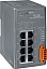 коммутатор: 8х10/100 Base-T Ethernet, пластиковый корпус, -40...+75C ICP DAS. Вид 1.