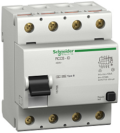 Дифф.выкл.нагр. id 4п 125a 300ma b-тип Schneider Electric. Вид 1