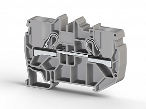 PYK10 Клеммник пружинный быстрозажимной (Push in), 10 мм.кв. (серый) Klemsan. Вид 1