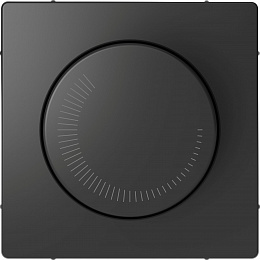 Центральная накладка регулятора частоты вращения (антрацит) Merten D-Life Schneider Electric. Вид 1