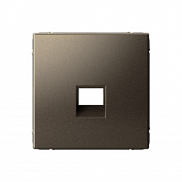 Накладка для информационных функций типа Keystone (мокко) ARTGALLERY Systeme Electric. Вид 1