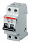 S202P C6 Автоматический выключатель 2-полюсный, 6А, 25кА (хар-ка C) ABB. Вид 1.