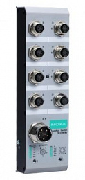 8-портовый неуправляемый Ethernet коммутатор 10/100 BaseT(X), питание 72/96/110VDC, 0...+60C MOXA. Вид 1