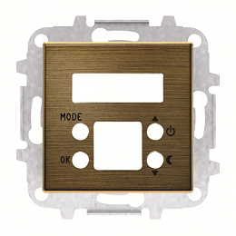 CP-RTC-FC-85AI CP-RTC-FC-85AI Накладка контроллера фанкойлов free@home,SKY,нерж. сталь ABB. Вид 1