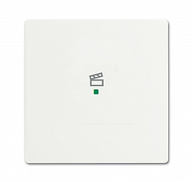 SRS-1-85BL SRS-1-85BL Клавиша одинарная free@home,SKY,сцена,белая ABB. Вид 1
