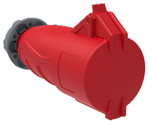 ССИ-225 Розетка переносная 32А-6ч/200/346-240/415В 3Р+РЕ+N IP44 MAGNUM ИЭК. Вид 1