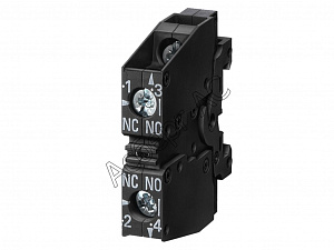 Контактный блок 1но+1нз Siemens. Вид 1