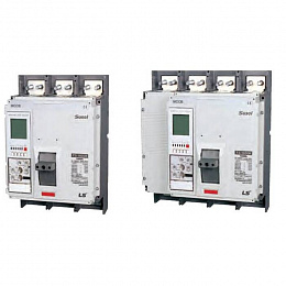 TS1250N AC6 1250A 3P EXP Автоматический выключатель 3-полюсный 1250A (50kA) с расцепителем AC6 LS Industrial Systems. Вид 1
