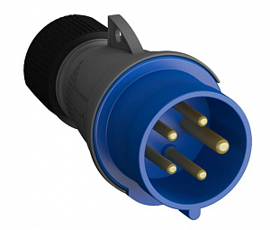 Вилка кабельная easy&safe 432ep9,32а,3p+n+e,ip44,9ч ABB. Вид 1