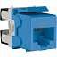 Модуль rj45 keystone кат.6 utp синий Schneider Electric. Вид 1.