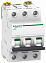 iC60H 3P 1А Автоматический выключатель 3-полюсный, 1А, 10кА (хар-ка B) Schneider Electric. Вид 1.