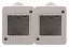 N3292.1 Коробка IP40 для открытой установки на 4 модуля, серия Zenit/Stylo ABB. Вид 1.