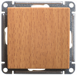 Переключатель 1-клавишный, перекрестный 10АХ, механизм, (бук) Wessen 59 Schneider Electric. Вид 1