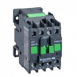 Контактор 3-х полюсный 9А 110B AC3 50ГЦ, 1НО Schneider Electric. Вид 1