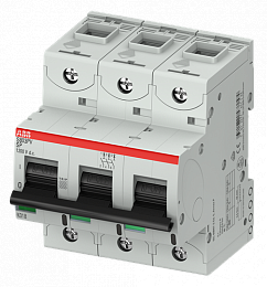 S803PV-SP16 Автоматический выключатель 3-полюсный, 16А, 5кА (хар-ка SP) ABB. Вид 1