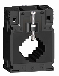 Трансформатор 250/5А, ш. 10х40 20х32 25х25 Schneider Electric. Вид 1