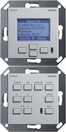 Выдвижной блок на 4 модуля (чёрный) Legrand. Вид 1