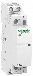 iCT Модульный контактор 25A 2НО 24В АС Schneider Electric. Вид 1