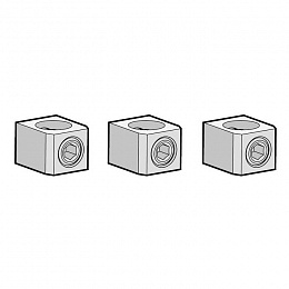 Передние выводы силовые для стационарного выключателя CU/AL 10…150мм (1уп.-3шт) для аппаратов SBT23, TS100, TS160, TS250 LS Industrial S. Вид 1