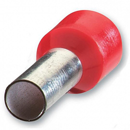 NC1018CD Наконечник втулочный, нейлоновая изоляция 1мм\кв (1упак.-1000шт) АВВ. Вид 1