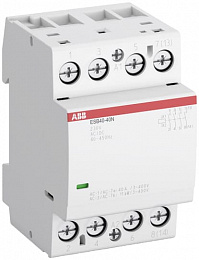 ESB40-31N-01 Контактор модульный (40А АС-1, 3НО+1НЗ), 24В AC/DC ABB. Вид 1