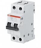 S202P K63 Автоматический выключатель 2-полюсный, 63А, 15кА (хар-ка K) ABB