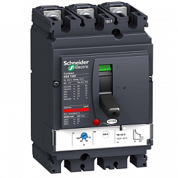 429551 NSX100B TM80D 3P 80А Термо-магнитный 3-пол. автомат 80А, 25kA  Schneider Electric. Вид 1