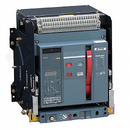 ВА-731 3P 2000А Воздушный 3х-полюсный автомат (выкатной) в сборе с моторным приводом 3P 2000А 80кА DEKraft. Вид 1