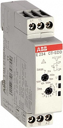 CT-SDD.22 Реле времени модульное (звезда-треуг. фикс время перекл) 24- 48B DC, 24-240B AC (4 врем диапаз 0,05с...10с) 2ПК ABB. Вид 1