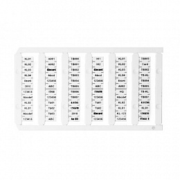 D-NS 6x10 Маркировка клемм 6x10 (1упак-600шт) Klemsan. Вид 1