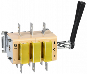 ВР32И-35В71250 Реверсивный выключатель-разъединитель 250А (I-O-II) ИЭК. Вид 1