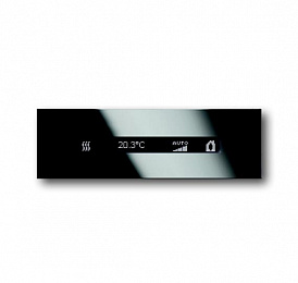 6351/08-825-500 Планка верхняя priOn с терморегулятором и дисплеем ABB. Вид 1