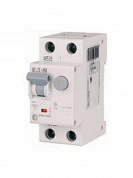 195139 HNB-C16/1N/003-A Дифф. автомат 1Р+N, 16A, 30мА, тип A, 6kA (хар-ка C) Eaton. Вид 1