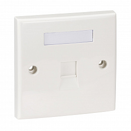 Лицевая панель, одинарная Schneider Electric. Вид 1