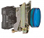 Сигнальная лампа 22мм 48-120в xb4bvg6 Schneider Electric. Вид 1.