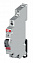 E217-16-10C Кнопка красная с подсветкой 115-250В AC без фиксации на DIN-рейку 16А 1НО ABB. Вид 1.