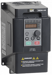 Преобразователь частоты CONTROL-L620 380В, 3 фазы 1,5-2,2 kW IEK. Вид 1