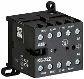 K-6-22-Z Миниконтактор 3A 2НО+2НЗ катушка 220В AC ABB